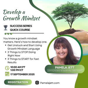 Develop a Growth Mindset